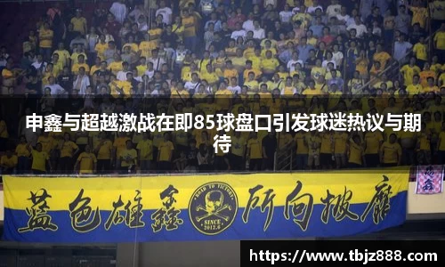 申鑫与超越激战在即85球盘口引发球迷热议与期待